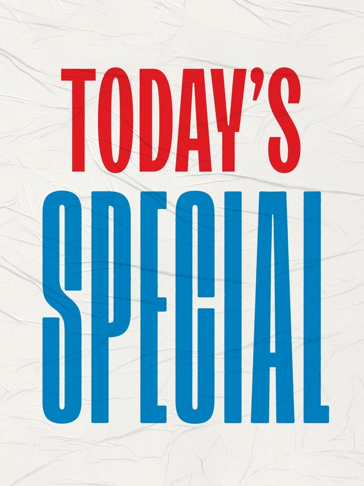 Todays Special - Poster Style Gallery Wall