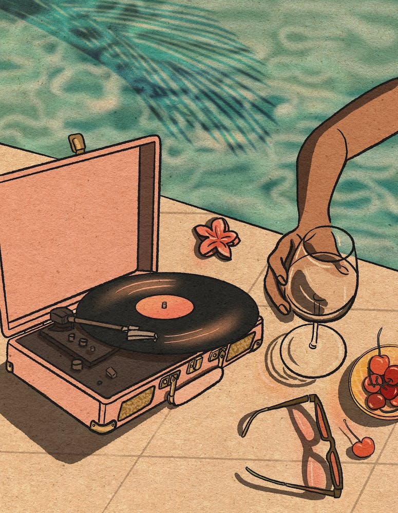 Pink Vinyl Pool
