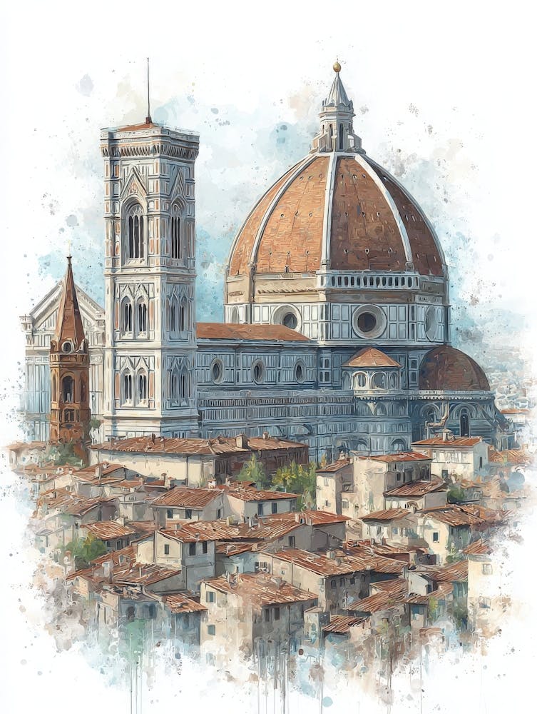 Aihrgdesign Isolated Watercolor Painting Of Italian Renaissan 3e04e1f0 1dd5 4853 A1d0 206932c222d8 1