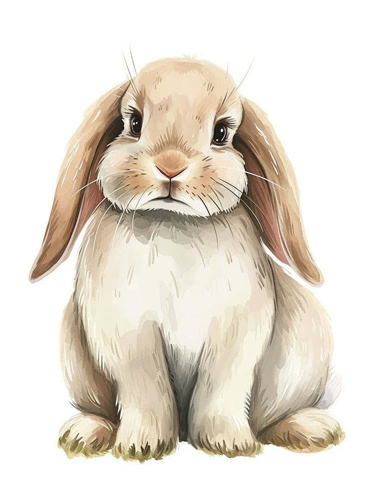 Beveren Rabbit Kids Illustration 4