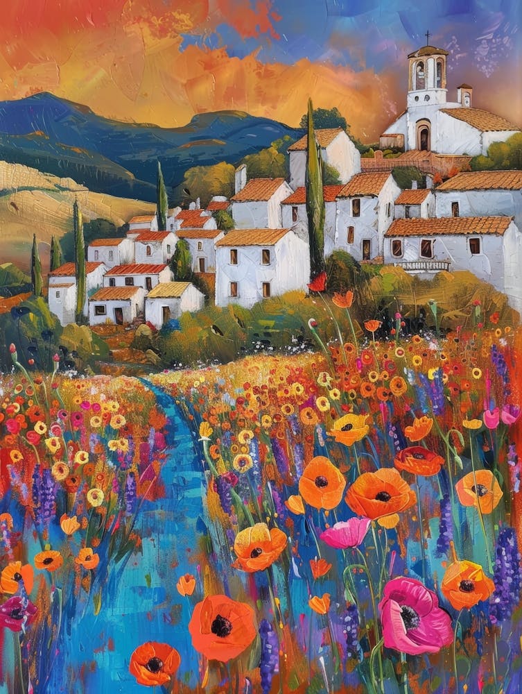 Poppies In The Valley 1