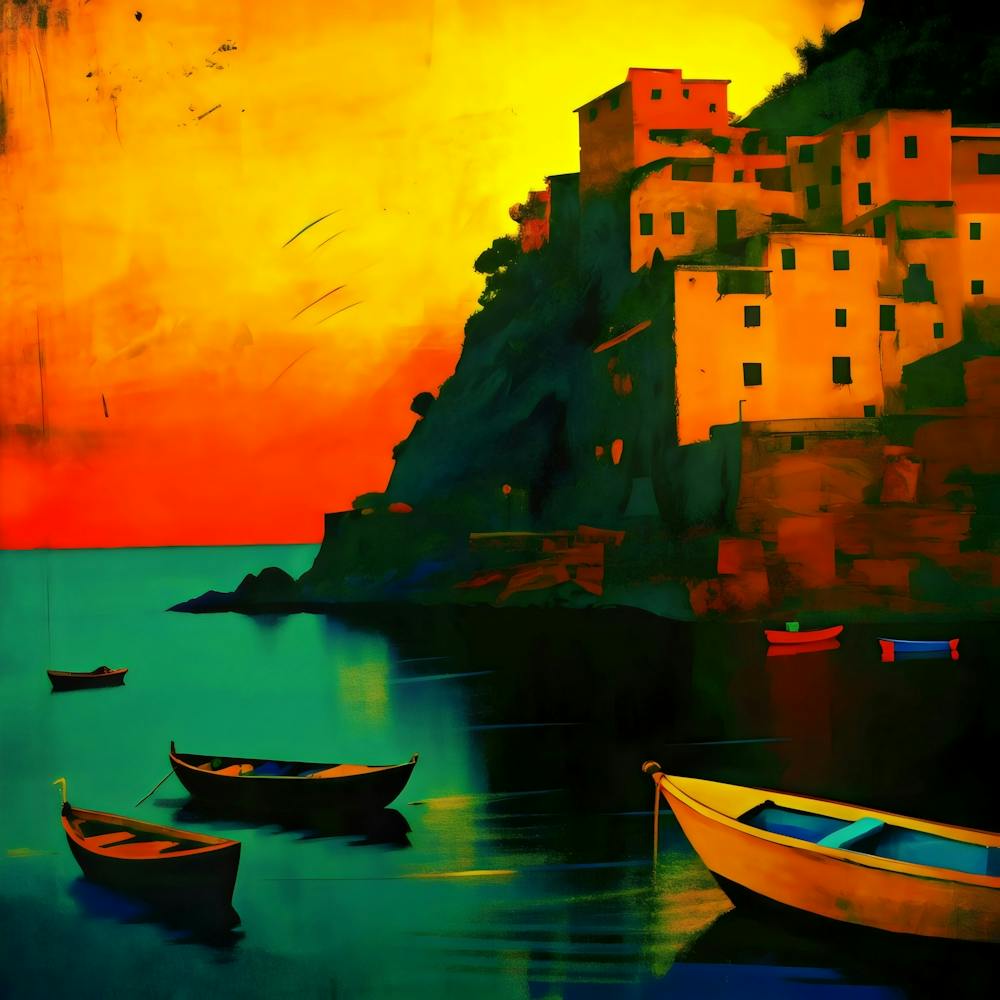 Sunset At The Bay