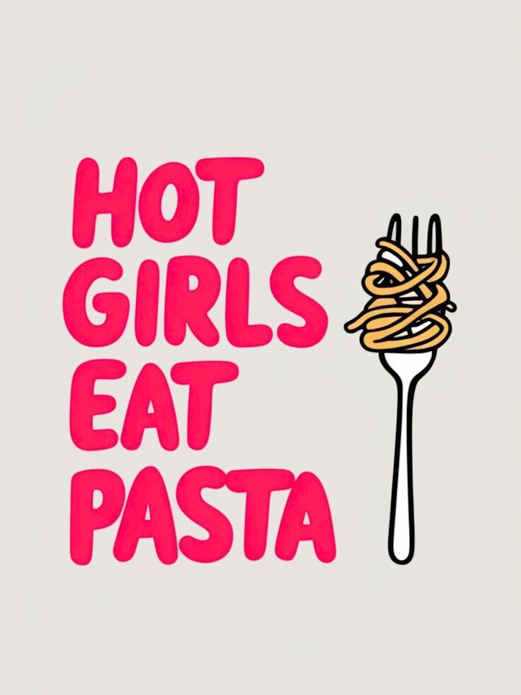 Hot Girls Eat Pasta 7