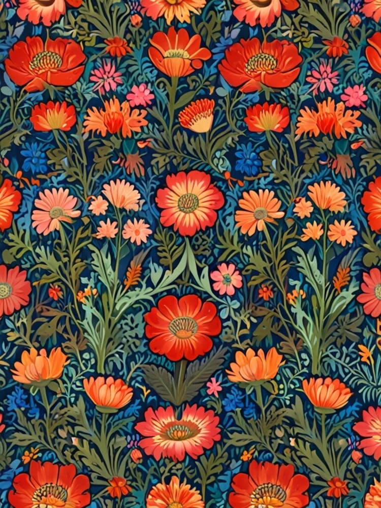 William Morris Flowers 3