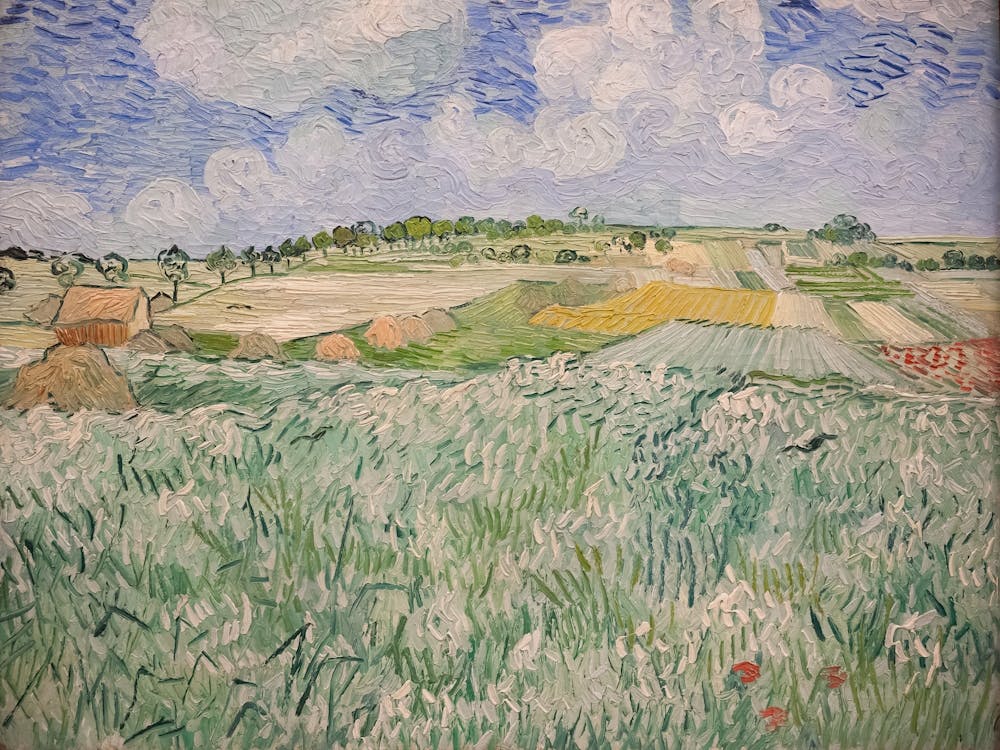 Plain Near Auvers, Vincent Van Gogh