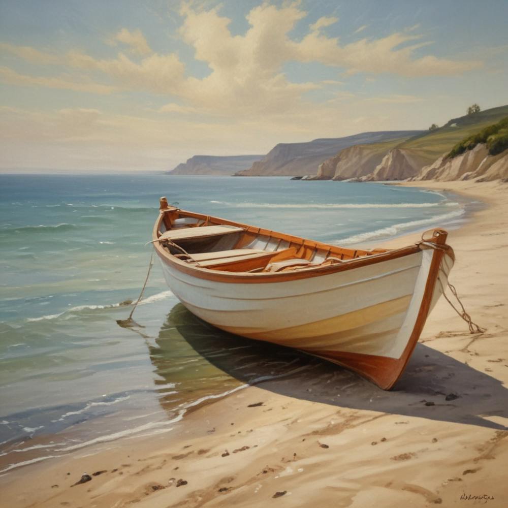 Boat On The Beach 3