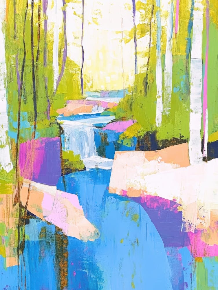 Stream In The Woods 6