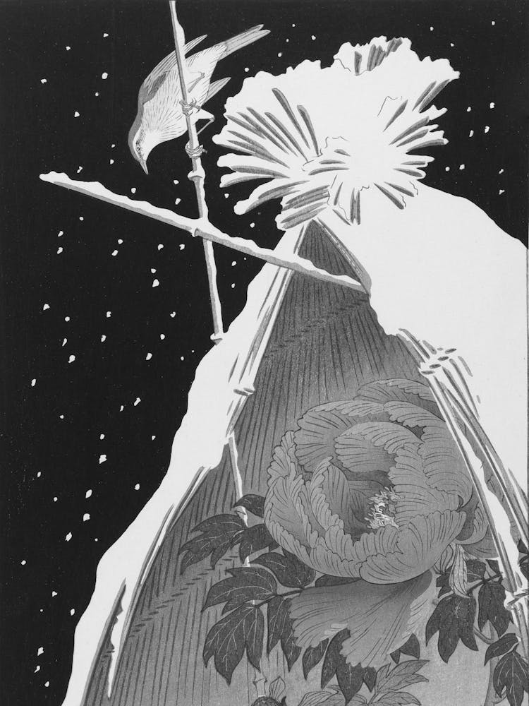 Tepee In The Snow