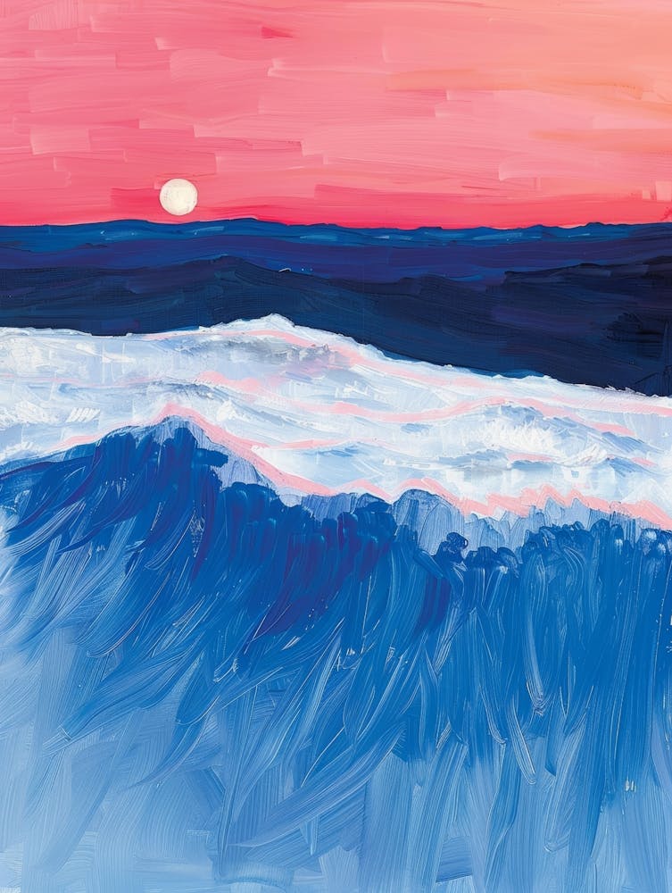 Sunset Over The Ocean 103