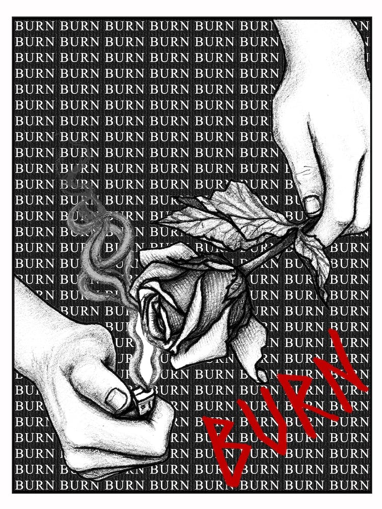 Burn Graphic