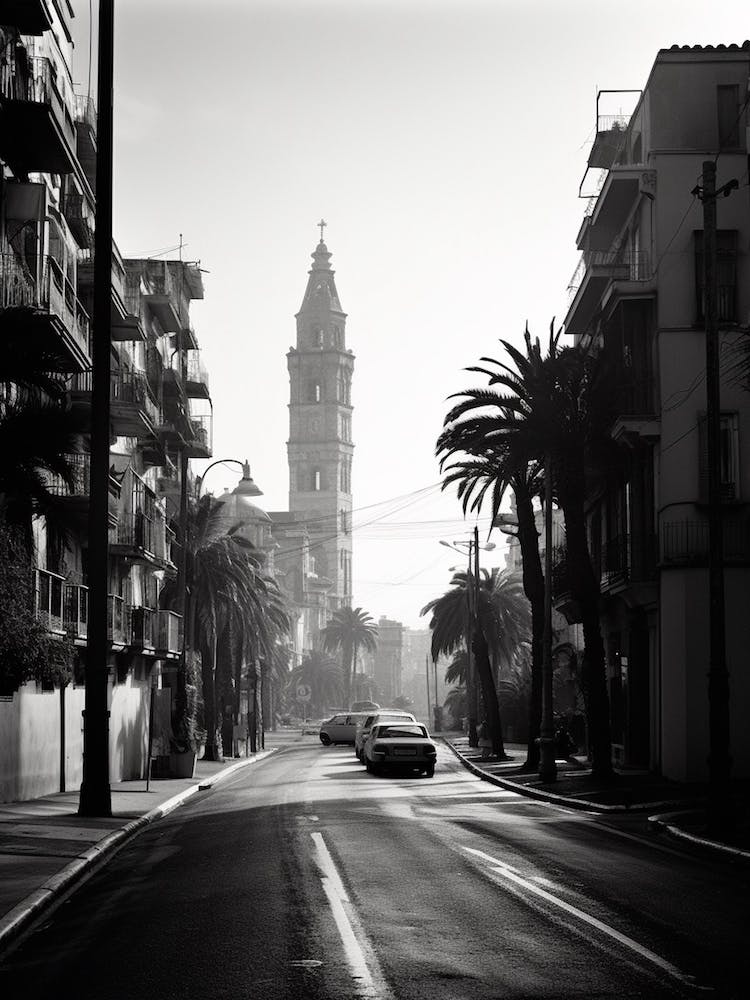 Sanremo, Italy, Black And White Photography 4