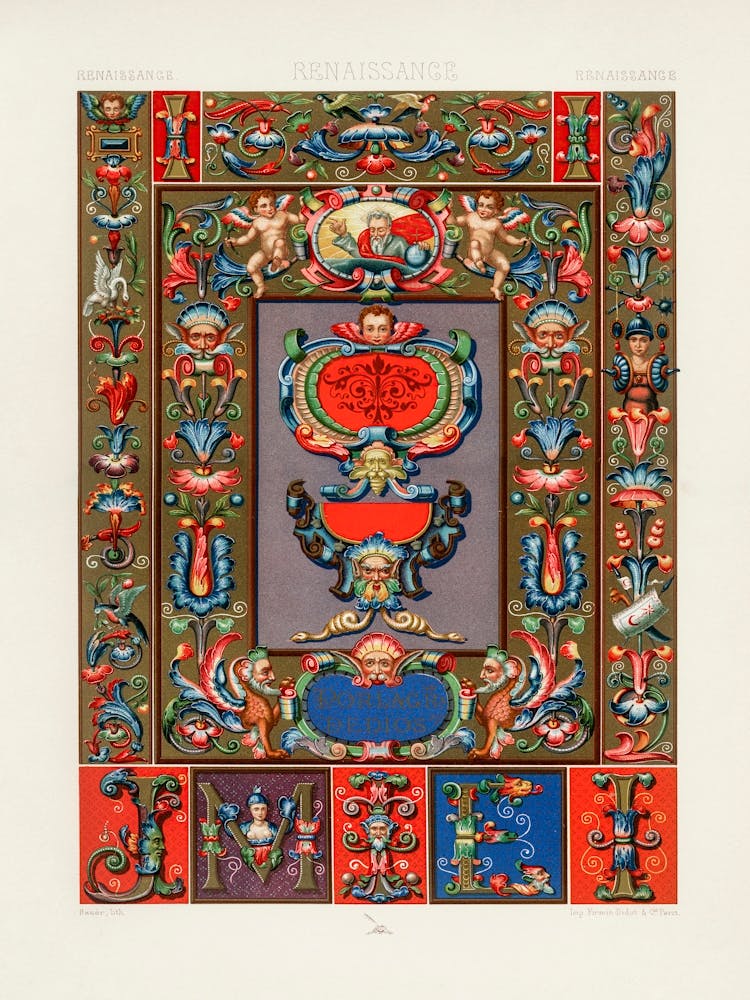 Renaissance Pattern, Albert Racine (2) 1