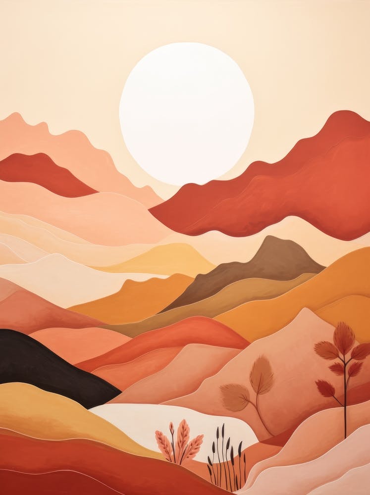 Abstract Landscape Painting 2