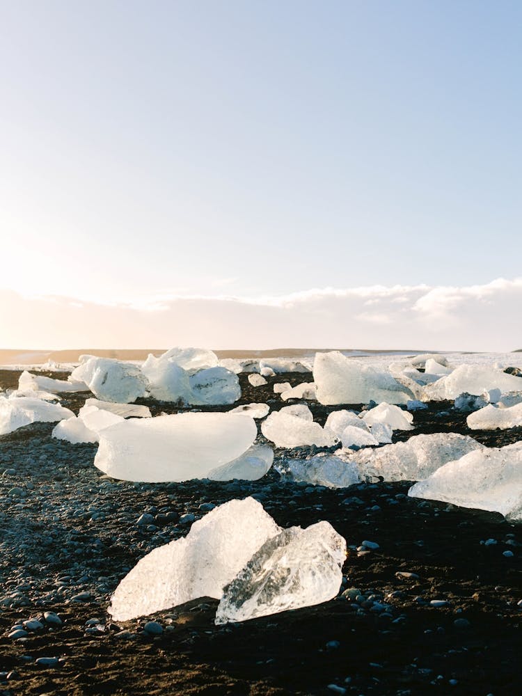 Diamond Beach in Iceland 