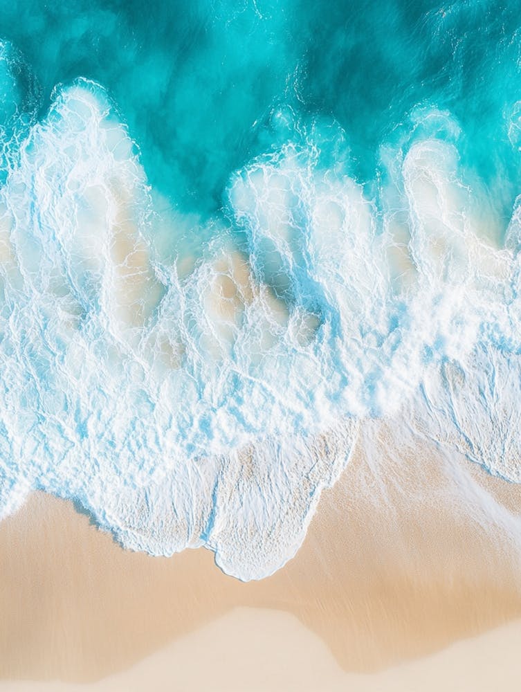 Aerial View Of A Beach 113