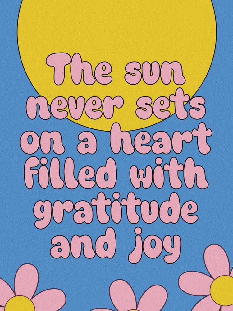 Retro The Sun Never Sets