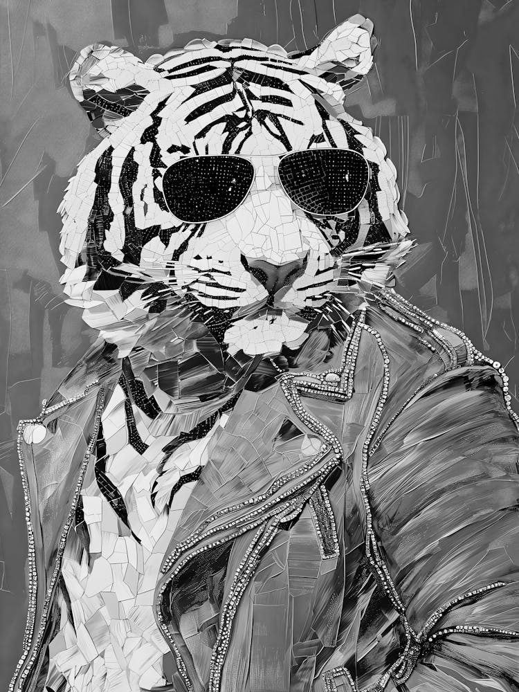 Tiger In Sunglasses