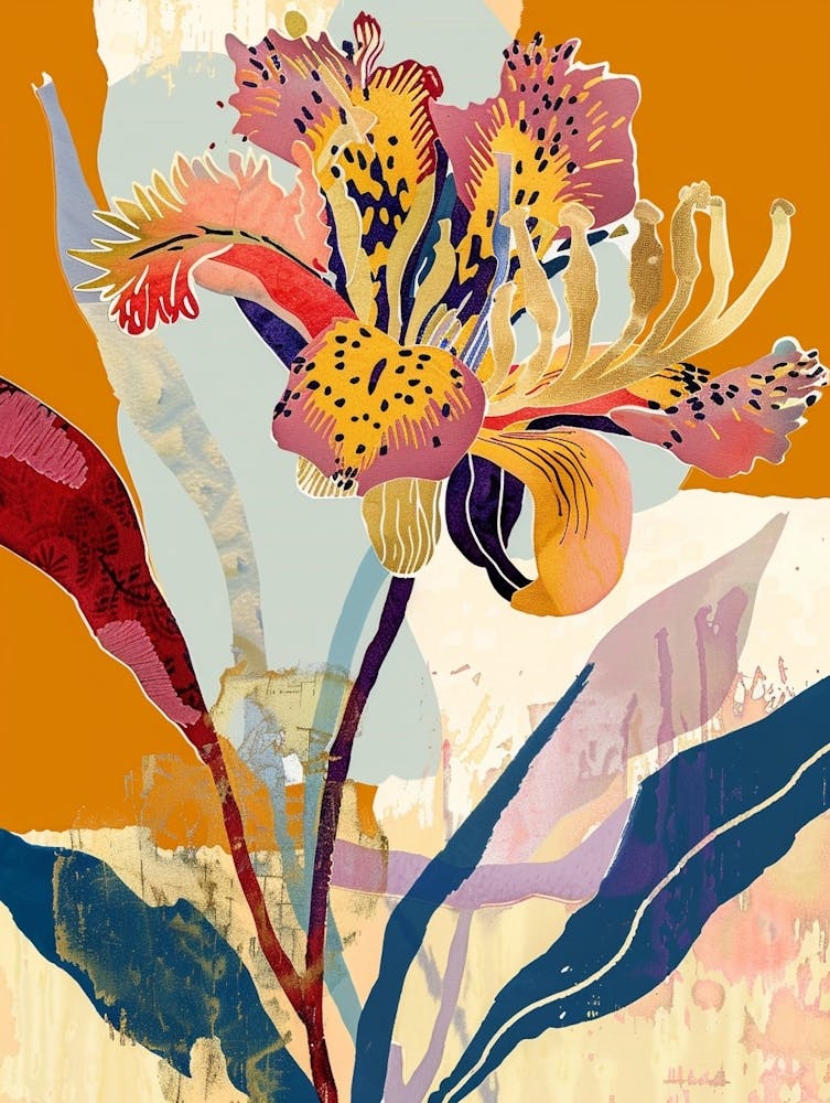 Colourful Flower Illustration Gaillardia 3