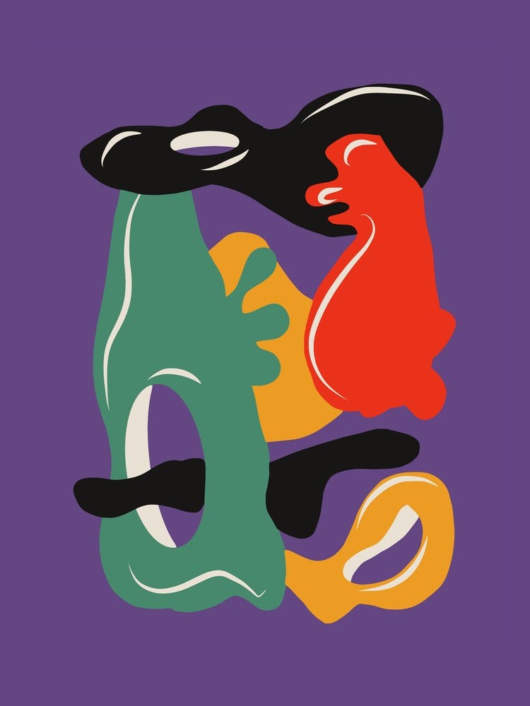 Surreal Melting Liquid