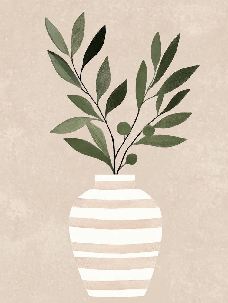 Olives Dans Un Vase 1