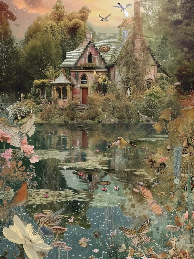 Fairytale Scrapbook Collage 4