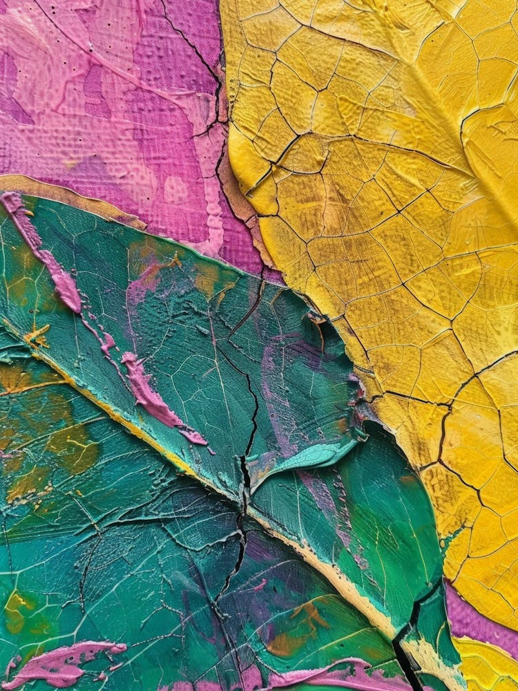 Abstract Leaf Painting 1