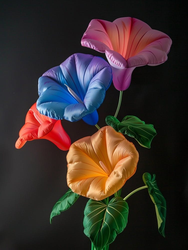 Bright Inflatable Flowers Morning Glory 2