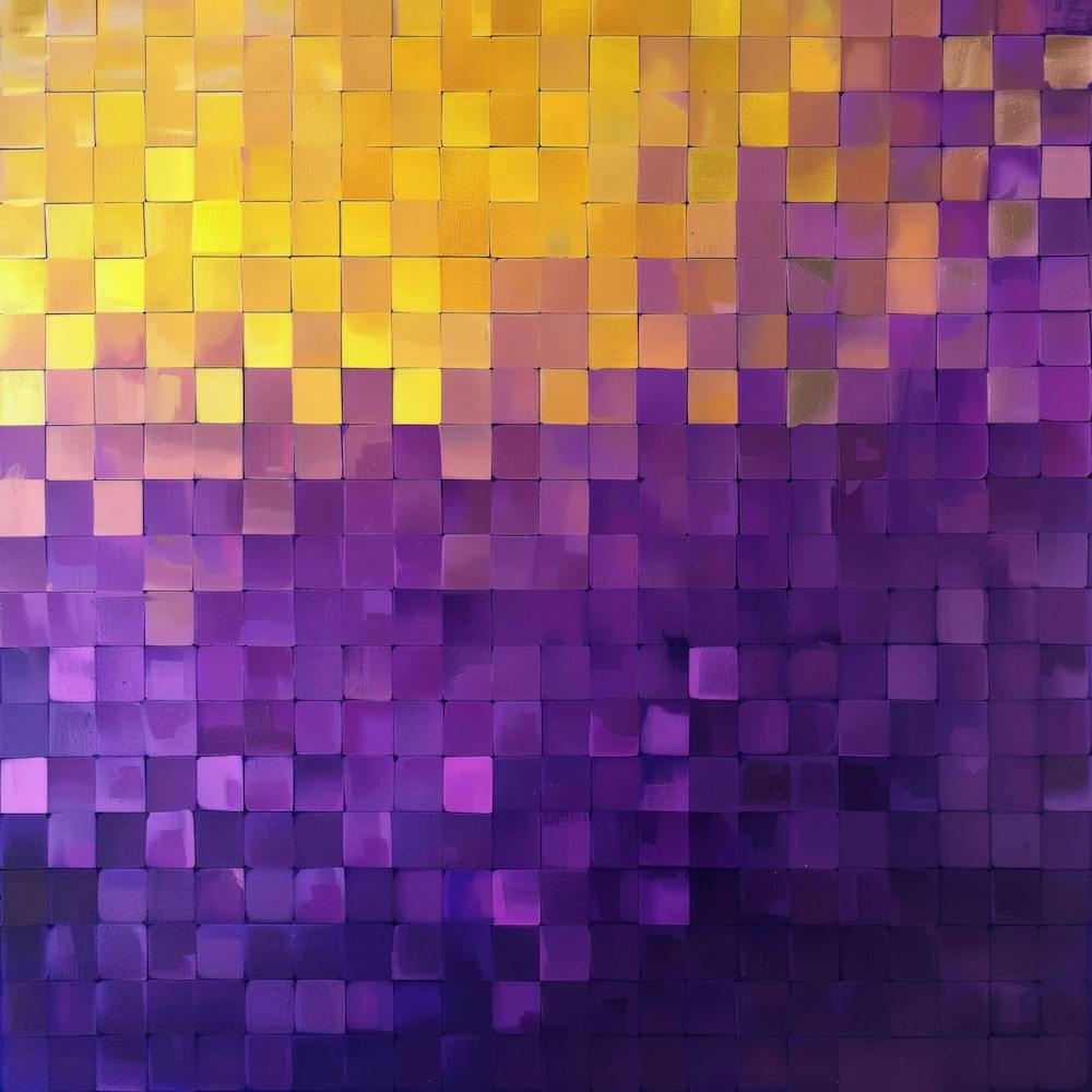 Abstract purple and yellow 1