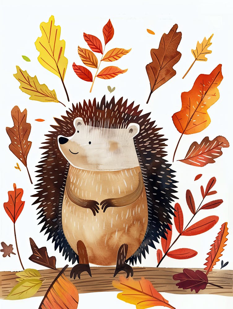 Lovely Spiky Friend Children Prints & Kids Posters