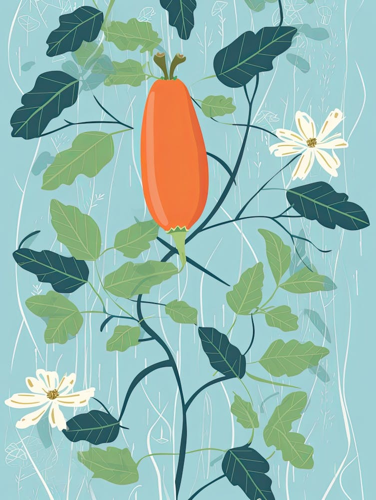Papaya Illustration 1
