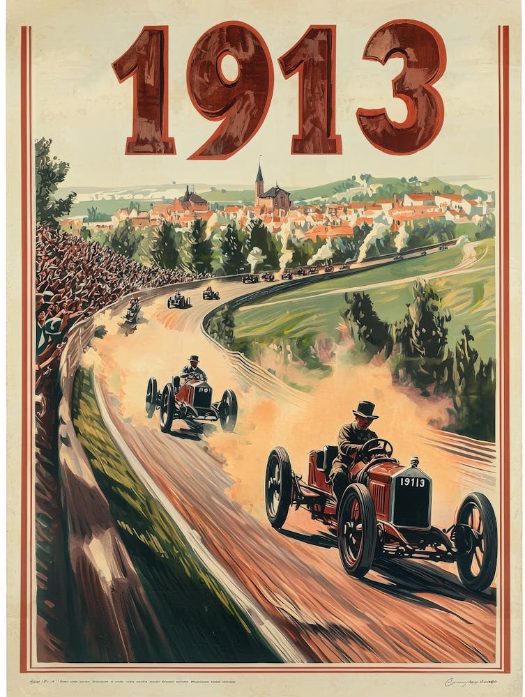 Aihrgdesign A Retro Travel Poster Of The 1913 Grand Prix Race 4b77101d C61f 4f7d Bf92 3babe8c7dd9f 3