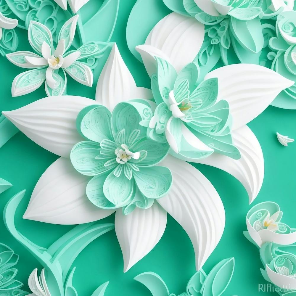 Enchanted Minty Orchid