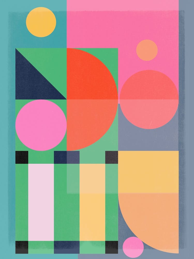 Abstract Geometric Shapes 024