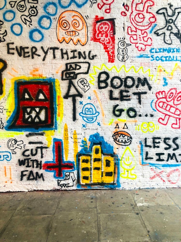 Boom Lets Go Collage