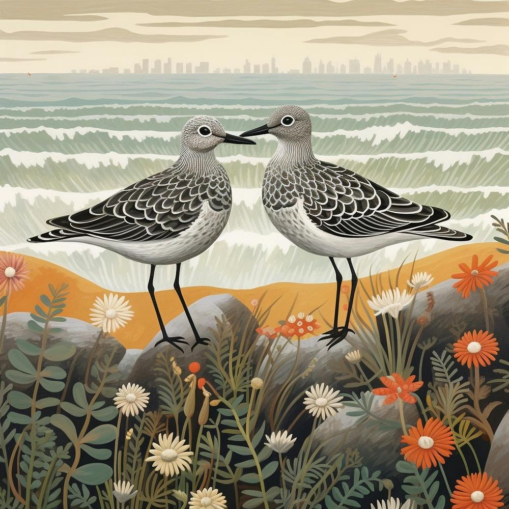 Bird In Nature Grey Plover 3