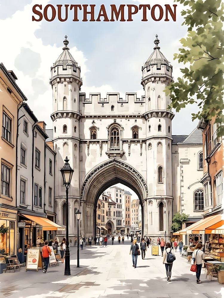 Southampton Retro Vintage Reise V 02