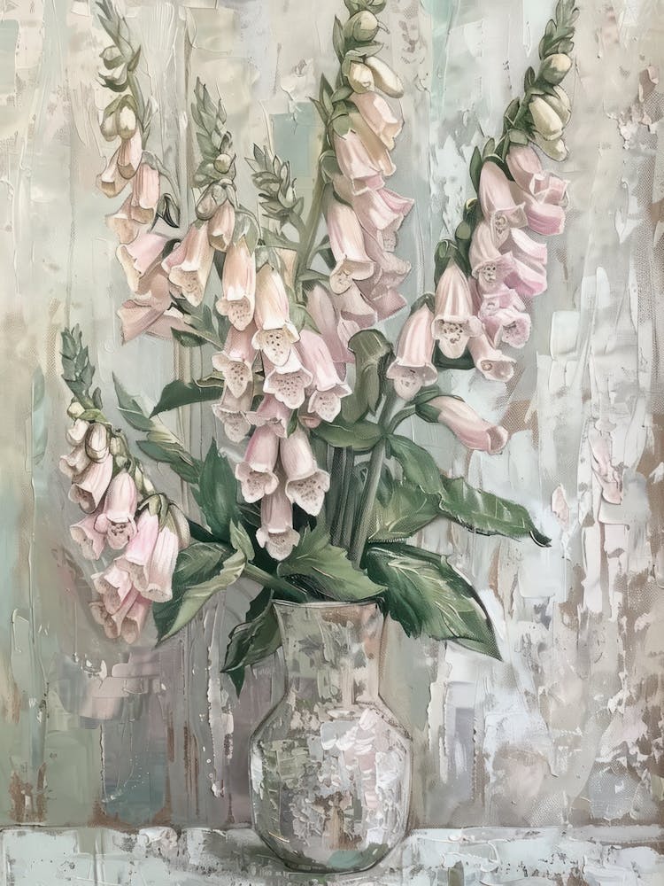 A World Of Flowers Foxglove 2 Painting