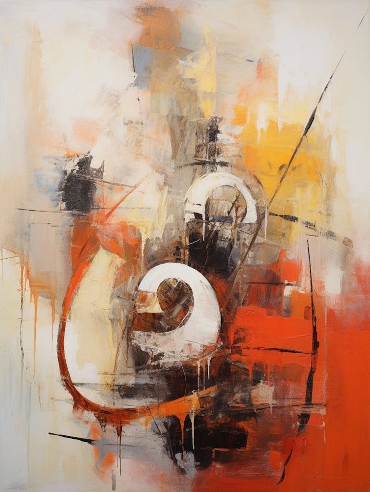 Snail Abstract Expressionism 4