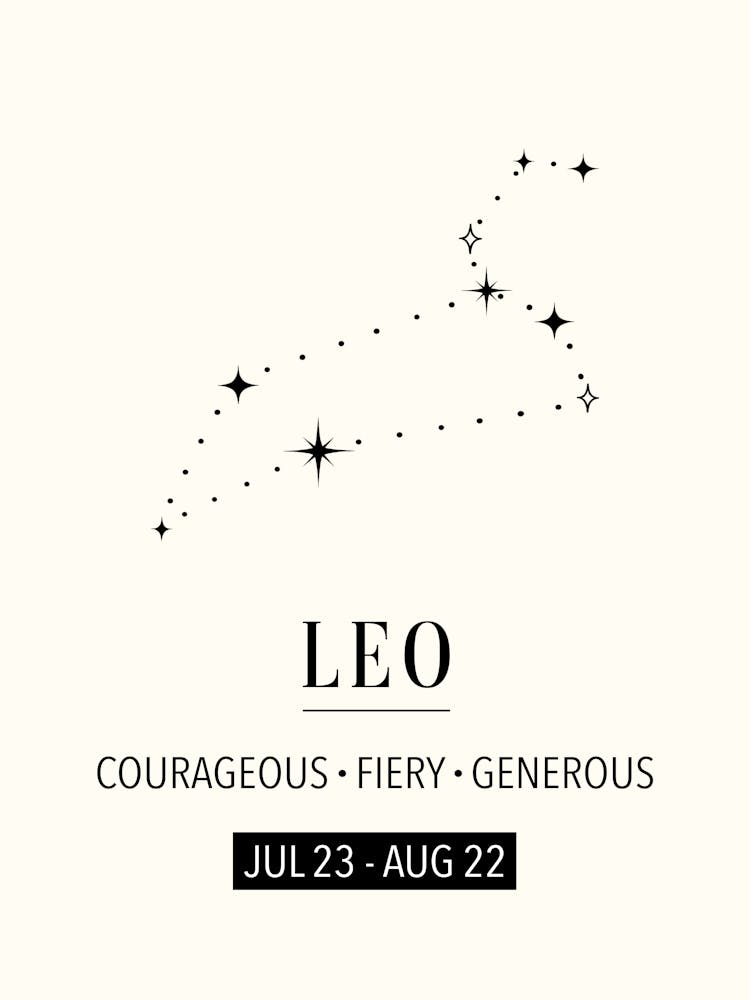 Leo Zodiac Sign 