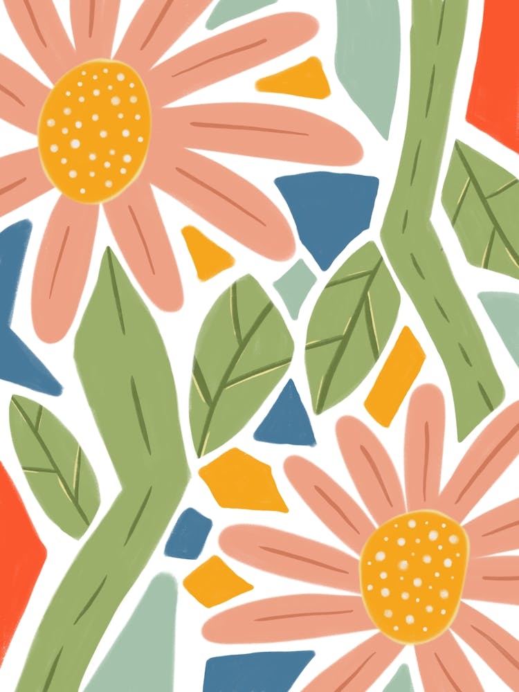 Terrazzo Flowers