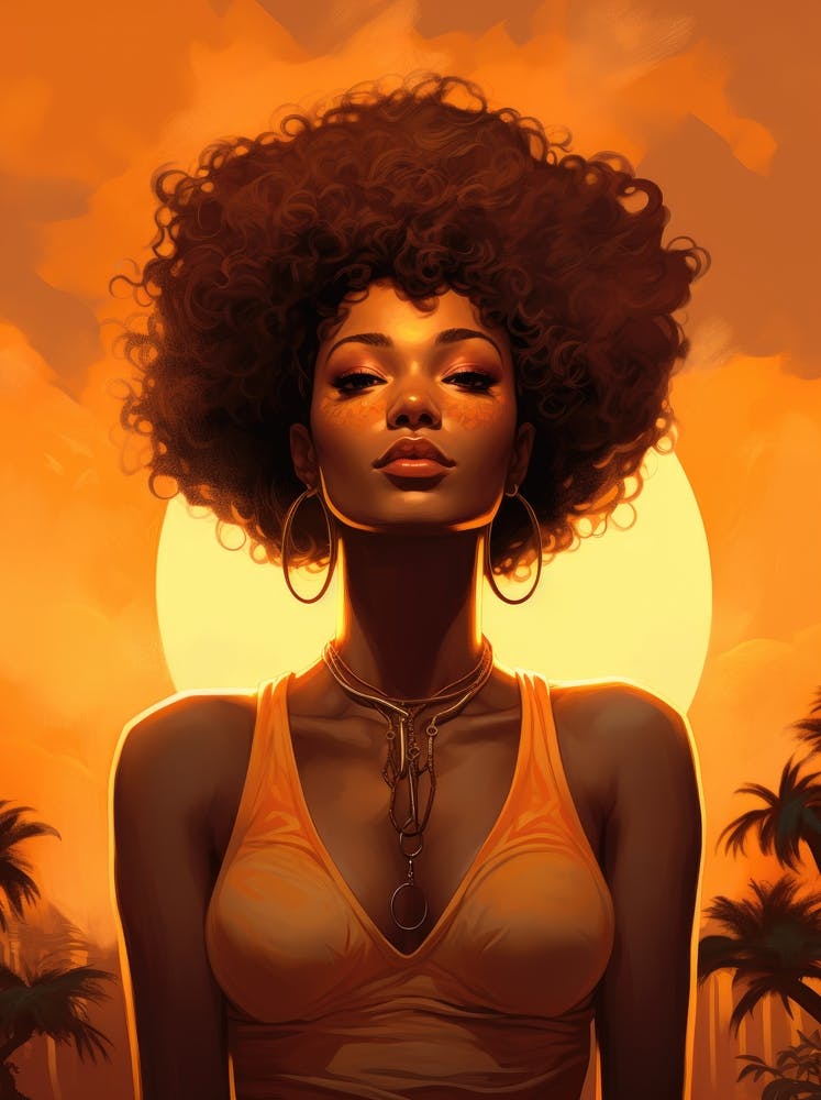Afro Girl 11