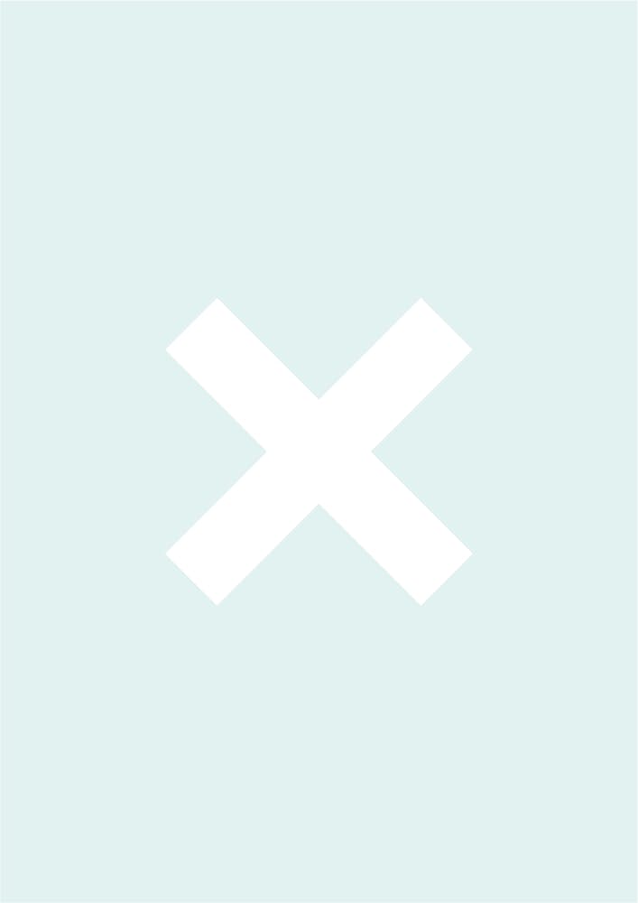Blue X