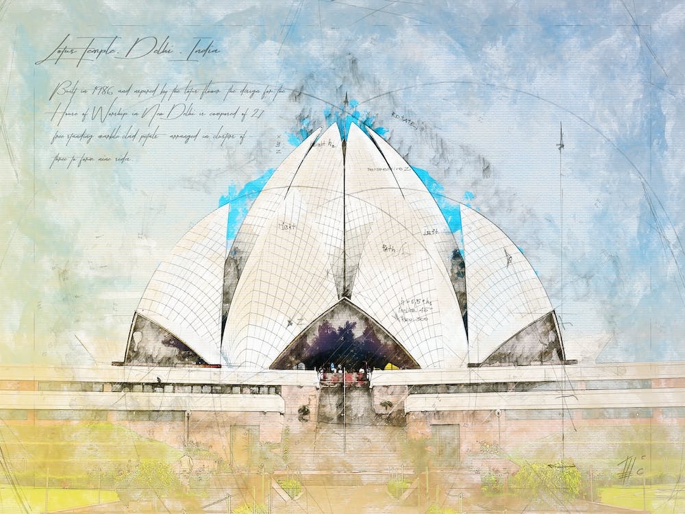 Lotus Temple, Delhi