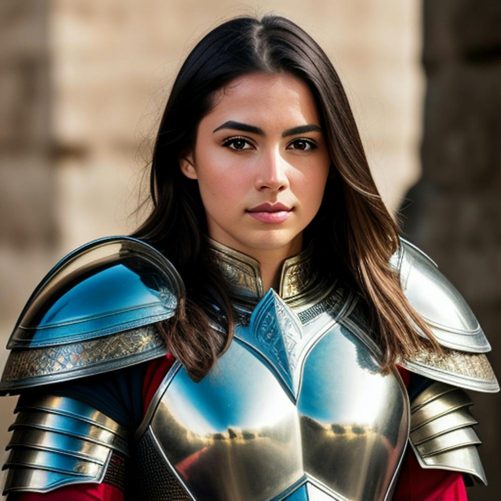 Woman In Armor