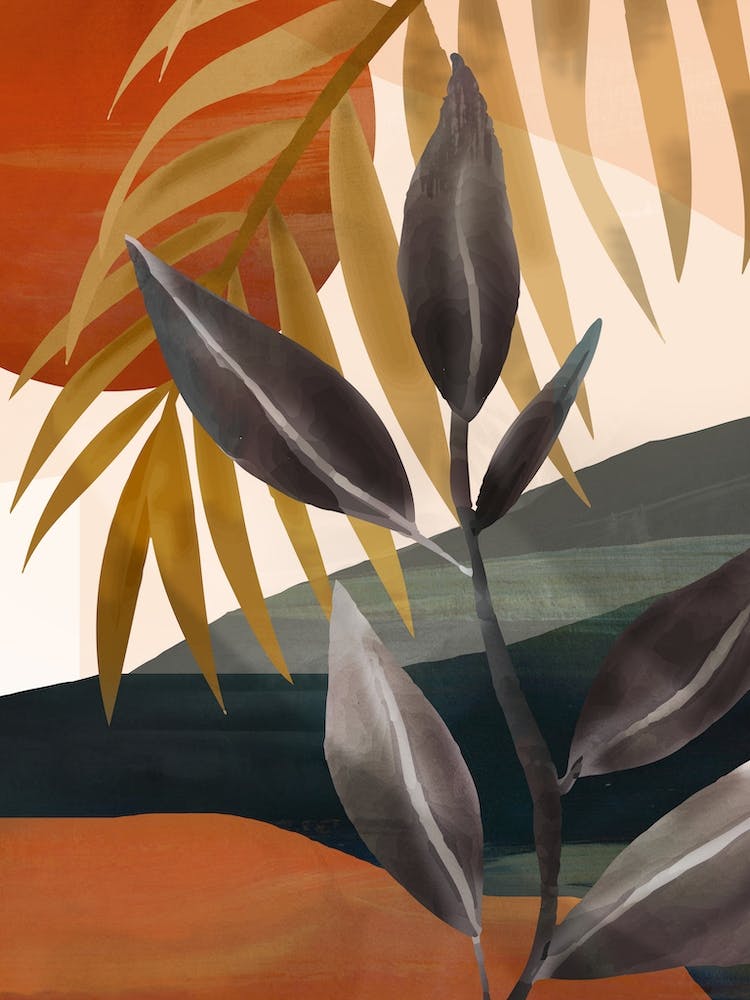 Tropical Summer Abstract Art 8