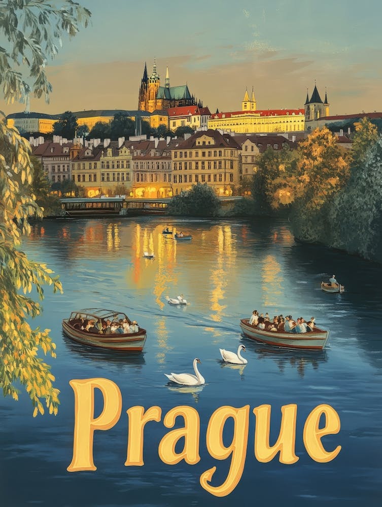 Aihrgdesign A Mid Century Modern Travel Poster For Prague Sho 64ec64c3 6a75 4772 Ab65 8a0a92dea7dc 0