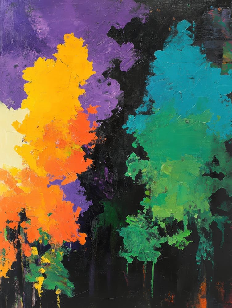 Colorful Trees 14
