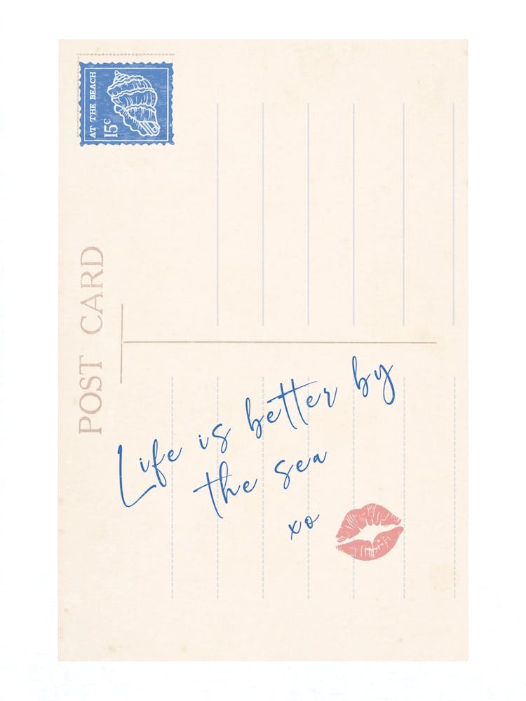 Postcard Life Is Better