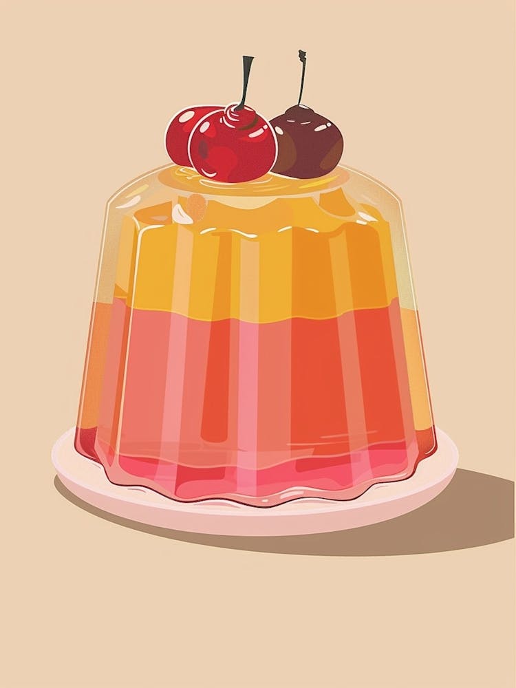 Yellow & Pink Cherry Jelly