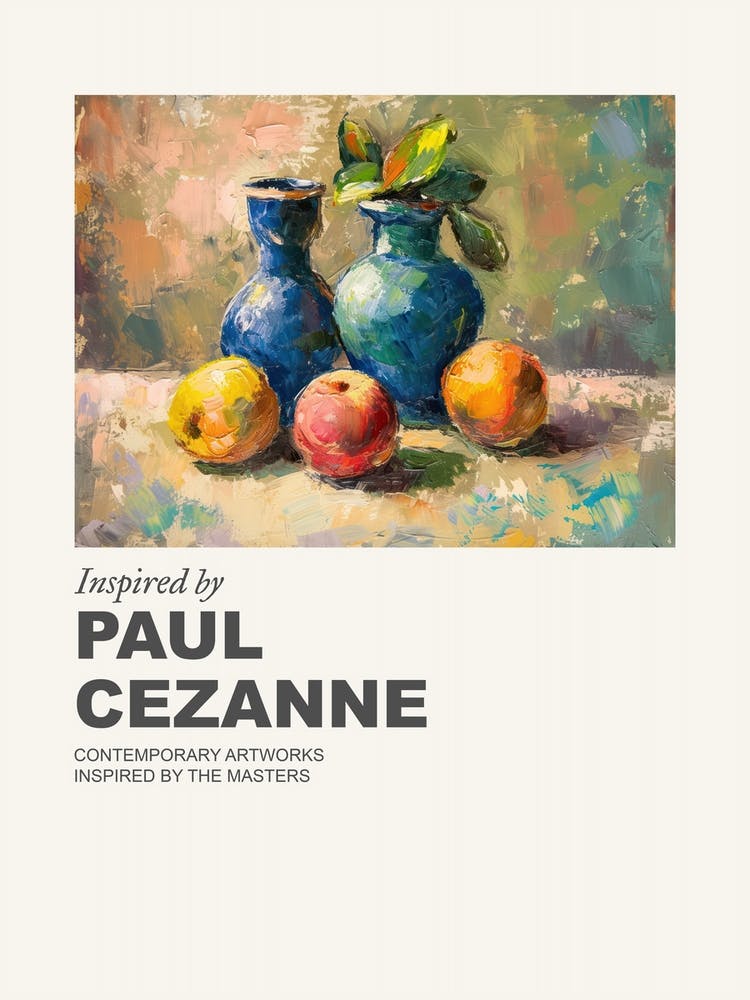 Museum Poster Inspired By Paul Cezanne 4